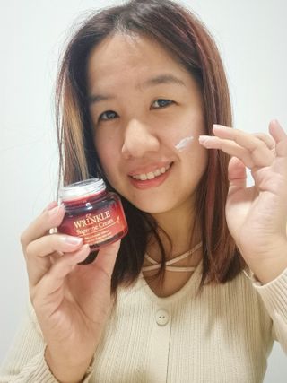 [The Skin House] Wrinkle Supreme Cream — 5점을 준 리뷰어가 2023년 1월 올린 사용 사진