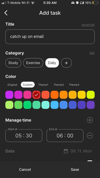 도트타이머 Metaverse time management app, Dote Timer ⏲️ 1 premium lifetime pass, 10 one-year subscriptions — 5점을 준 리뷰어가 2023년 9월 올린 사용 사진