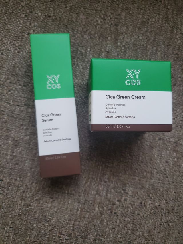Cica Green Line [Toner, Serum, Cream] 리뷰 사진