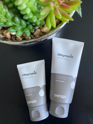 클레이로닉 스크럽 폼 120g + 포어팩 55ml 세트 — 5점을 준 리뷰어가 2021년 8월 올린 사용 사진