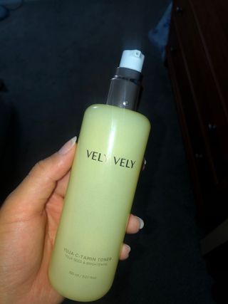 VELY VELY Yuja C-Tamin Toner — 5점을 준 리뷰어가 2021년 4월 올린 사용 사진
