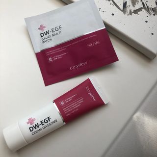 이지듀 이지 듀 DW-EGF 크림 다이브 솜 / 거즈 멀티 패치 — 4.5점을 준 리뷰어가 2021년 2월 올린 사용 사진