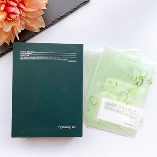 Pyunkang Yul 편강 율 진정 수분 강화 토너 150ml & 진정 마스크팩 10ea — 5점을 준 리뷰어가 2021년 8월 올린 사용 사진