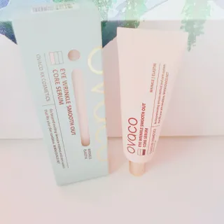 오바코 ovaco eye wrinkle smooth out serum — 5점을 준 리뷰어가 2022년 1월 올린 사용 사진