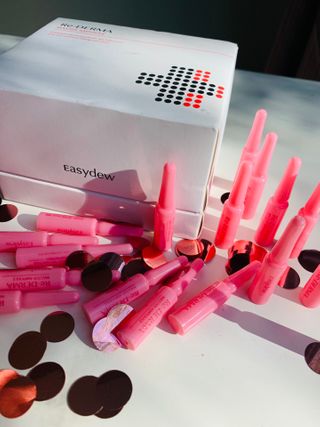 이지듀 리더마 마스터 앰플 1ml x 20 바이알 — 5점을 준 리뷰어가 2021년 2월 올린 사용 사진