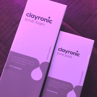 클레이로닉 스크럽 폼 120g + 포어팩 55ml 세트 — 5점을 준 리뷰어가 2021년 8월 올린 사용 사진