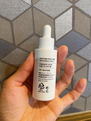 바노바기 코스메틱 알파 래디언스 세럼 30ml — 5점을 준 리뷰어가 2023년 12월 올린 사용 사진