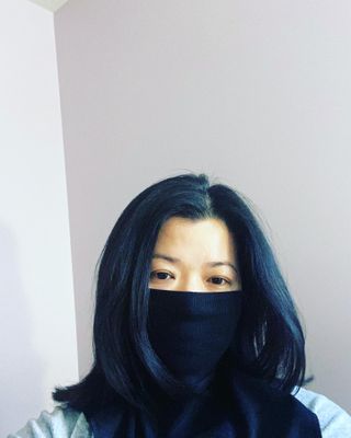 /[HOORISTYLE] 베이직 하프 탑 칼라 넥 디키 남여공용 모의 페이크 터틀넥 — 3점을 준 리뷰어가 2021년 11월 올린 사용 사진