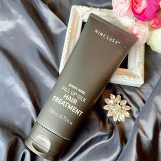 나인레스 매지나인 필 업 실크 트리트먼트 200ml 6.76 fl. 온스 유형에 남겨 — 5점을 준 리뷰어가 2022년 4월 올린 사용 사진