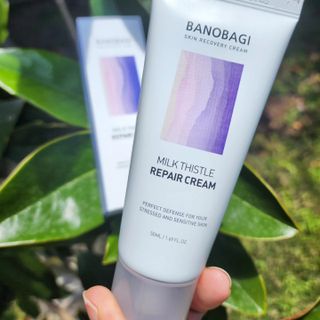 바노바기 코스메틱 바노바기 밀크 씨슬 리페어 크림 50ml — 5점을 준 리뷰어가 2023년 7월 올린 사용 사진