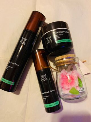 Cica Green Line [Toner, Serum, Cream] — 4점을 준 리뷰어가 2021년 9월 올린 사용 사진