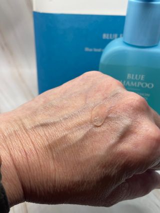 TS 블루에디션(샴푸200ml+바디워시200ml SET) — 3.5점을 준 리뷰어가 2023년 6월 올린 사용 사진