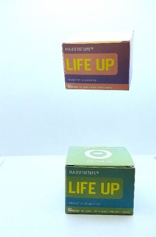HARUTO 하루토 라이프 UP 엑스트라 센서티브 키네시올로지 테이프 — 4점을 준 리뷰어가 2023년 5월 올린 사용 사진