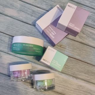 네오젠 비타 듀오 데이 나이트 크림 세트(100g) + 데이 크림(50g) + 나이트 크림(50g) — 5점을 준 리뷰어가 2022년 9월 올린 사용 사진