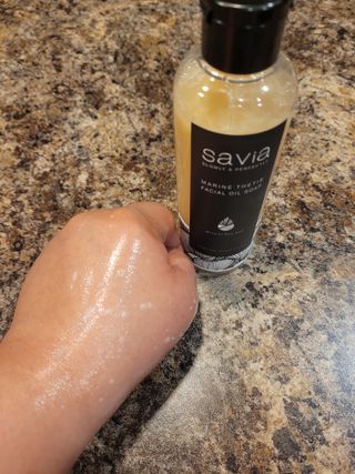 오바코 SAVIA MARINE THETIS FACIAL OIL SOAP — 5점을 준 리뷰어가 2022년 1월 올린 사용 사진
