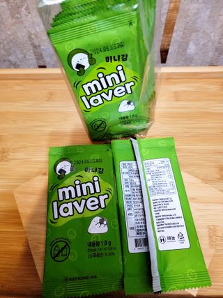 HAENONG, Seaweed mini Laver, Pack of 20 — 5점을 준 리뷰어가 2024년 1월 올린 사용 사진