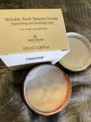 [THE SKIN HOUSE] Wrinkle Snail System Cream 100ml — 4점을 준 리뷰어가 2022년 1월 올린 사용 사진