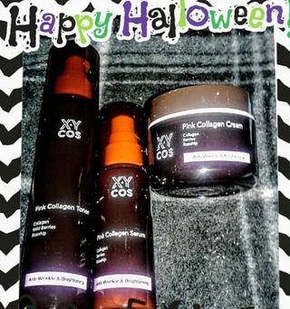 Pink Collagen Line [Toner, Serum, Cream] — 5점을 준 리뷰어가 2021년 10월 올린 사용 사진