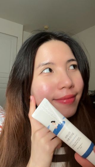 Round Lab Birch Juice Moisturizing Sunscreen — 5점을 준 리뷰어가 2024년 4월 올린 사용 사진