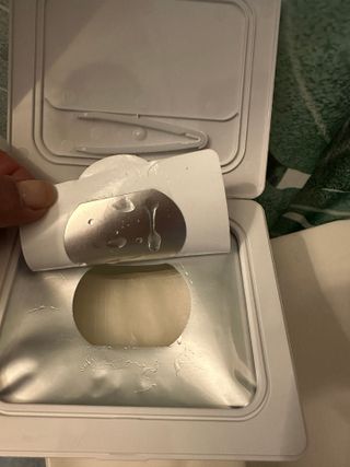 바노바기 코스메틱 바노바기 밀크씨슬 리페어 시카 폼 클렌저 플러스 120ml + 퀵 마스크 플러스 30매 — 5점을 준 리뷰어가 2023년 8월 올린 사용 사진