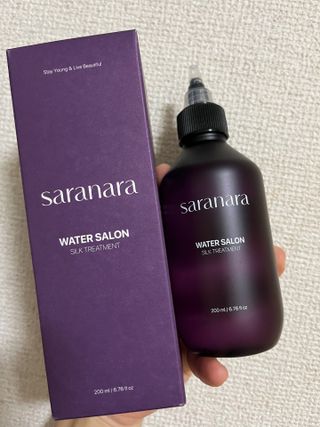 Water Salon Silk Treatment 살라나라, 워터 살롱 실크 트리트먼트 — 4.5점을 준 리뷰어가 2022년 11월 올린 사용 사진