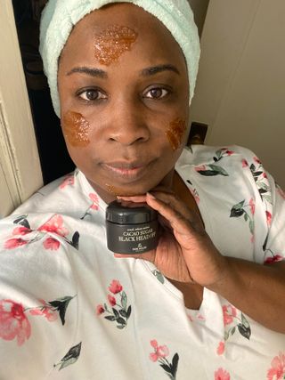 [THE SKIN HOUSE] Cacao Sugar Black Head Off — 4점을 준 리뷰어가 2021년 12월 올린 사용 사진