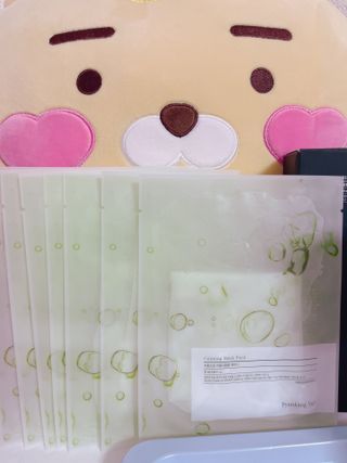 Pyunkang Yul 편강 율 진정 수분 강화 토너 150ml & 진정 마스크팩 10ea — 5점을 준 리뷰어가 2021년 9월 올린 사용 사진