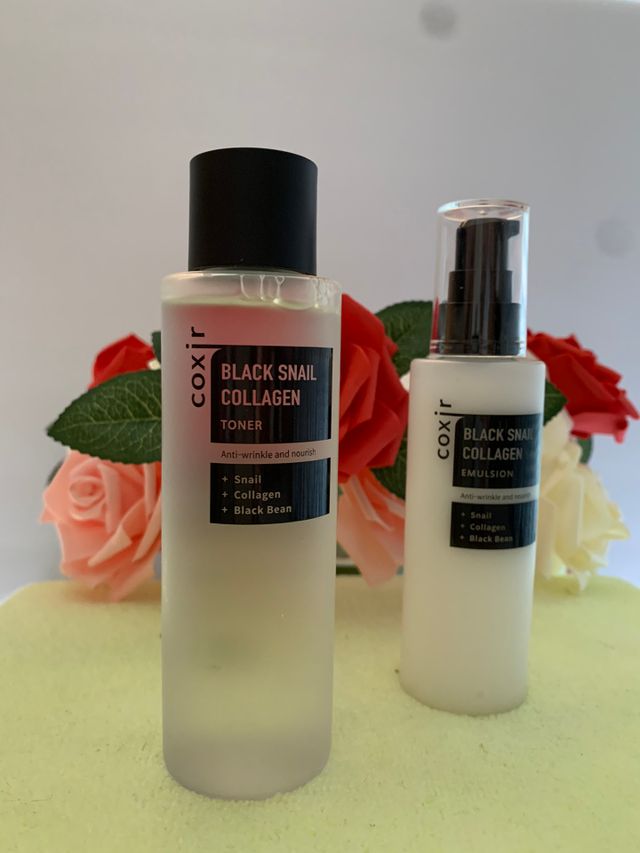 Black Snail Collagen Toner+Emulsion 리뷰 사진