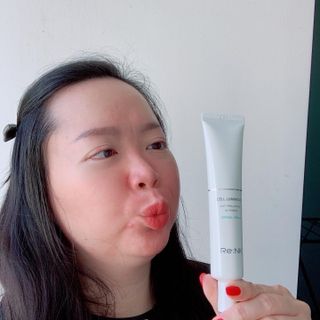 Re:NK 리엔케이 셀루미너스 안티폴루션 UV 크림 — 5점을 준 리뷰어가 2022년 1월 올린 사용 사진