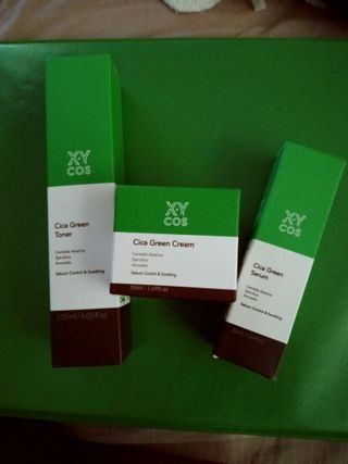 Cica Green Line [Toner, Serum, Cream] — 5점을 준 리뷰어가 2021년 9월 올린 사용 사진
