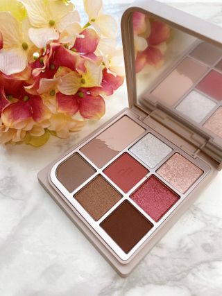 하트퍼센트 Heart Percent Dote on Mood Eye Palette CHERRY-LIKE FACETS — 5점을 준 리뷰어가 2021년 11월 올린 사용 사진