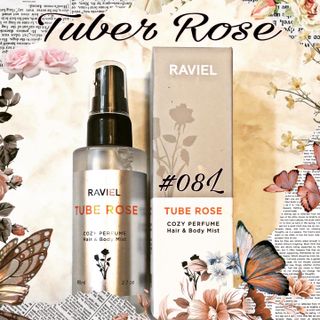 라비엘 RAVIEL 코지 퍼퓸 헤어 &amp; 바디 미스트 스프레이 2.7 fl oz(80ml), 릴리 머스크/튜브 로즈 — 5점을 준 리뷰어가 2022년 9월 올린 사용 사진