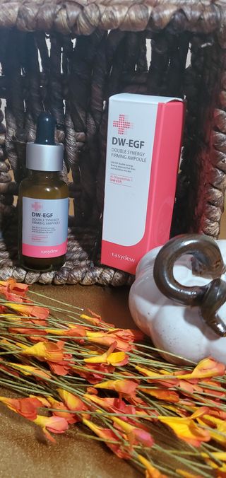 이지듀 Easydew DW-EGF 더블 시너지 퍼밍 앰플 30ml 1.01fl oz — 4.5점을 준 리뷰어가 2021년 9월 올린 사용 사진