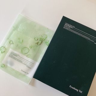 Pyunkang Yul 편강 율 진정 수분 강화 토너 150ml & 진정 마스크팩 10ea — 4.5점을 준 리뷰어가 2021년 8월 올린 사용 사진