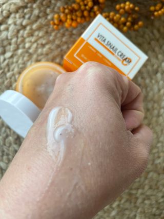Vita Snail Trio Set [First Essence, Cream, Gel Cleanser] — 5점을 준 리뷰어가 2021년 9월 올린 사용 사진