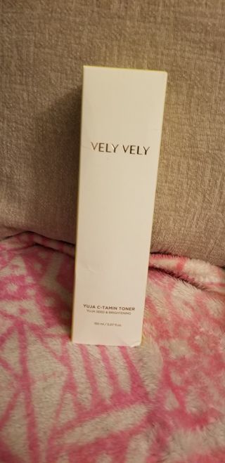 VELY VELY Yuja C-Tamin Toner — 4점을 준 리뷰어가 2021년 4월 올린 사용 사진