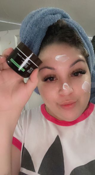 [XYCOS] Cica Green Cream (Vegan) — 5점을 준 리뷰어가 2022년 4월 올린 사용 사진