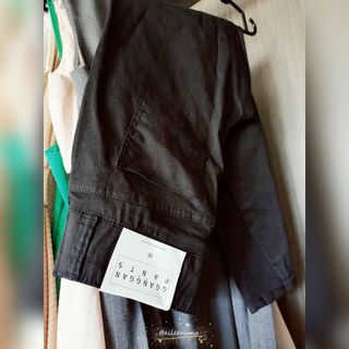 [캔마트]Perfect Pants40verSummer 면 MA05137 Ivory / Black A 쇼트 타입 / B 롱 타입 — 3.5점을 준 리뷰어가 2021년 8월 올린 사용 사진