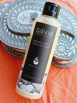 오바코 SAVIA MARINE THETIS FACIAL OIL SOAP — 4점을 준 리뷰어가 2022년 1월 올린 사용 사진