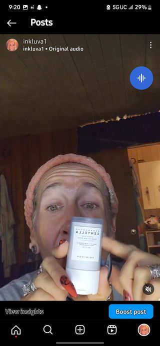 Jutanhak 안티에이징 멜라 크림 50ml / 1.69oz 잡티 &amp; 다크 스팟 케어 하이드레이팅 크림 — 1점을 준 리뷰어가 2023년 11월 올린 사용 사진