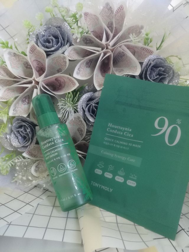 어성초시카 퀵 카밍 미스트 세럼 & 어성초시카 퀵 카밍 90 마스크 리뷰 사진
