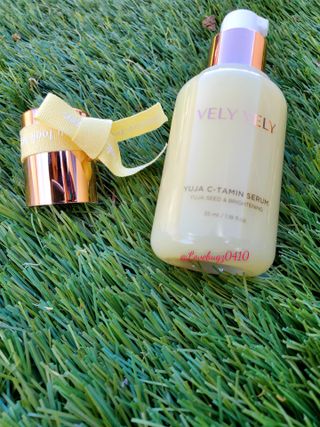 VELY VELY Yuja C-Tamin Serum — 5점을 준 리뷰어가 2021년 4월 올린 사용 사진