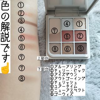 하트퍼센트 Heart Percent Dote on Mood Eye Palette CHERRY-LIKE FACETS — 5점을 준 리뷰어가 2021년 11월 올린 사용 사진