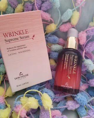 [The Skin House] Wrinkle Supreme Serum — 5점을 준 리뷰어가 2022년 12월 올린 사용 사진
