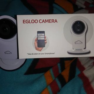 온습도 모니터와 스마트 리모컨이 탑재된 EGLOO cam S4 1080P Wi-Fi 스마트 카메라 — 5점을 준 리뷰어가 2021년 6월 올린 사용 사진