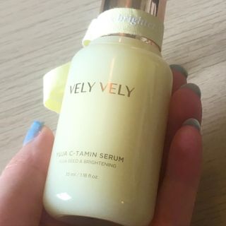 VELY VELY Yuja C-Tamin Serum — 4점을 준 리뷰어가 2021년 5월 올린 사용 사진