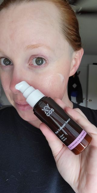Pink Collagen Line [Toner, Serum, Cream] — 5점을 준 리뷰어가 2021년 9월 올린 사용 사진