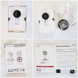 온습도 모니터와 스마트 리모컨이 탑재된 EGLOO cam S4 1080P Wi-Fi 스마트 카메라 — 4점을 준 리뷰어가 2021년 7월 올린 사용 사진