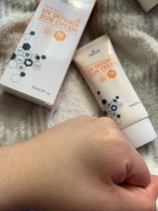 트리티스 US [TREATIS] UV Defence Sun Cream PA+++ / SPF50+ — 5점을 준 리뷰어가 2021년 2월 올린 사용 사진