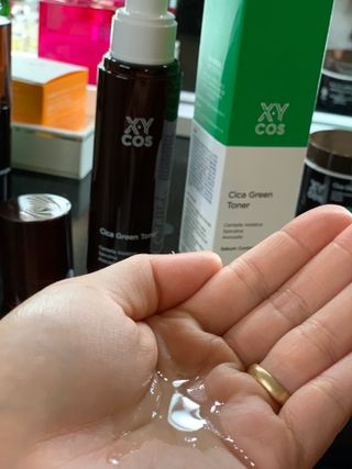 Cica Green Line [Toner, Serum, Cream] — 4점을 준 리뷰어가 2021년 9월 올린 사용 사진